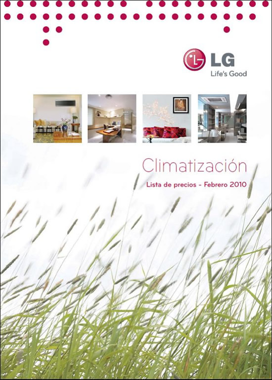Catalogo aire acondicionado LG 2010